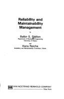 Cover for Reliability and maintainability management