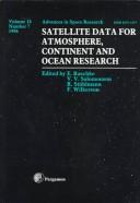 Cover for Satellite data for atmosphere, continent and ocean research
