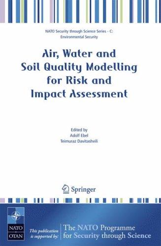 Cover for Air, Water and Soil Quality Modelling for Risk and Impact Assessment (NATO Science for Peace and Security Series / NATO Science for Peace and Security Series C: Environmental Security)