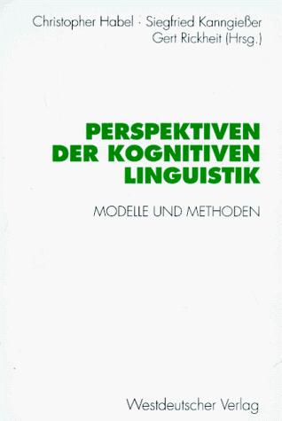 Cover for Perspektiven der kognitiven Linguistik