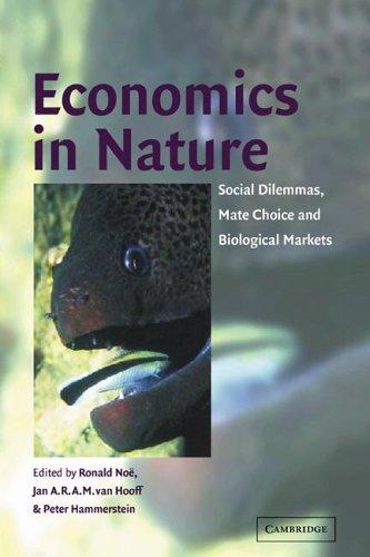 Cover for Economics in Nature