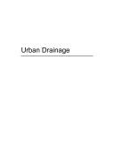Cover for URBAN DRAINAGE: A MULTILINGUAL GLOSSARY: ENGLISH, FRENCH, GERMAN, JAPANESE; ED. BY BRYAN ELLIS.