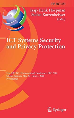 Cover for ICT Systems Security and Privacy Protection