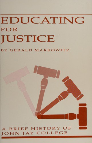 Cover for Educating for justice