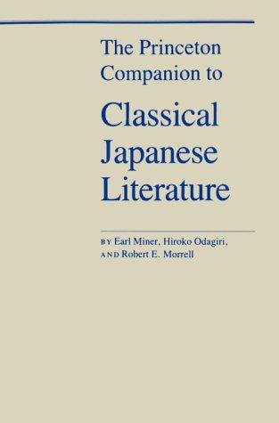Cover for The Princeton Companion to Classical Japanese Literature