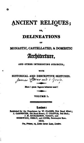 Cover for Ancient reliques
