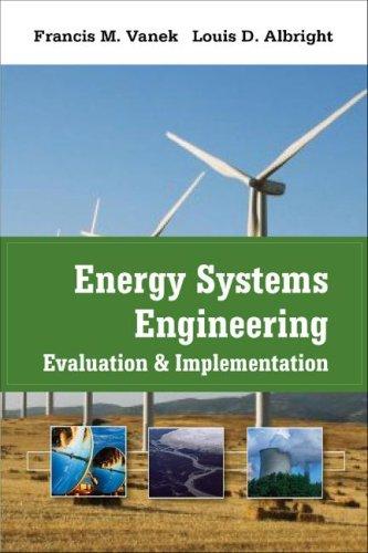 Cover for Energy Systems Engineering
