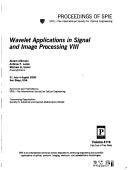 Cover for Wavelet Applications in Signal and Image Processing VIII