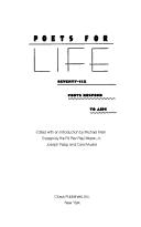 Cover for Poets for life