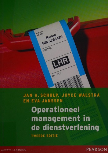 Cover for Operationeel management in de dienstverlening