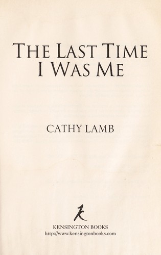 Cover for The last time I was me