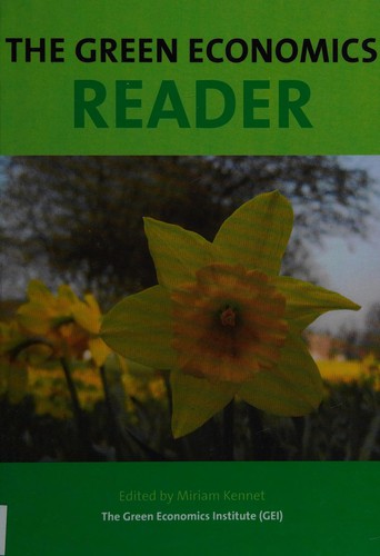 Cover for Green economics reader