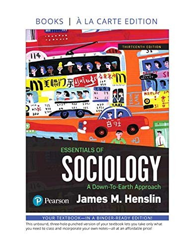 Cover for Essentials of Sociology