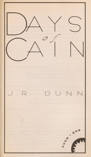 Cover for Days of Cain