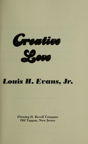 Cover for Creative love
